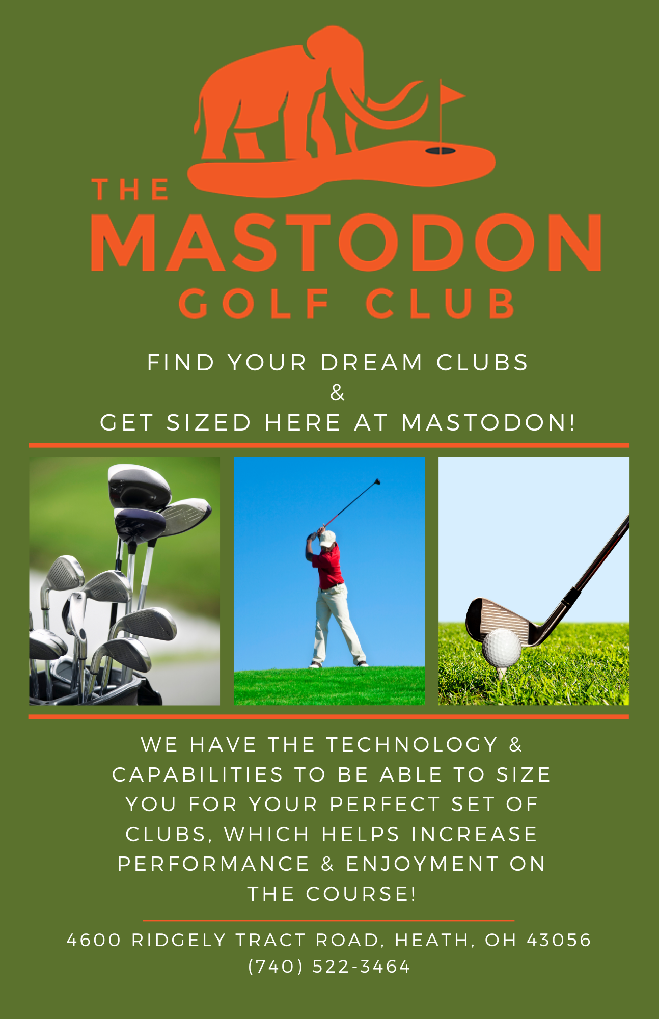 enjoy mastodon golf course, heath, ohio